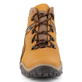 Olivier Chaussures d'hiver pour hommes 129 Jaune 8