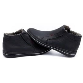 Polbut Bottes d'hiver pour hommes noires 381 1