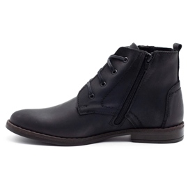 Polbut Bottes d'hiver pour hommes noires c20 le noir 1
