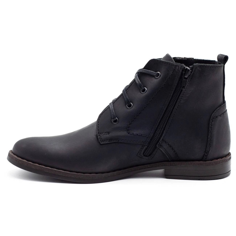 Polbut Bottes d'hiver pour hommes noires c20 1