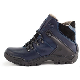 KENT Chaussures d'hiver pour hommes Bottes de neige 119, trekking, bleu marine 1 KENT Chaussures d'hiver pour hommes Bottes de neige 119, trekking, bleu marine 1
