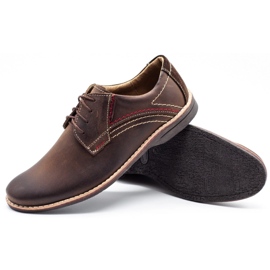Chaussures homme cuir Olivier 242 marron brun 1