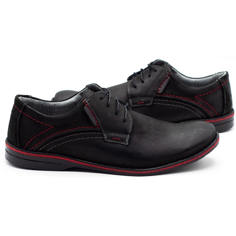 Chaussures homme cuir Olivier 242 noir 2