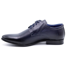 Olivier Chaussures habillées 482 bleu marine 1