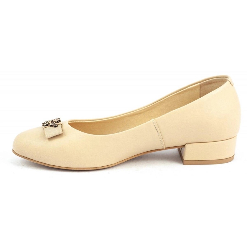 Neścior Escarpins femme 081 beige clair 1