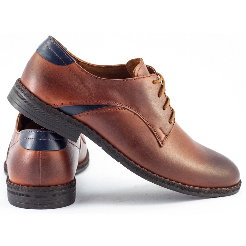 Lukas Chaussures élégantes pour hommes 253LU marron brun 1