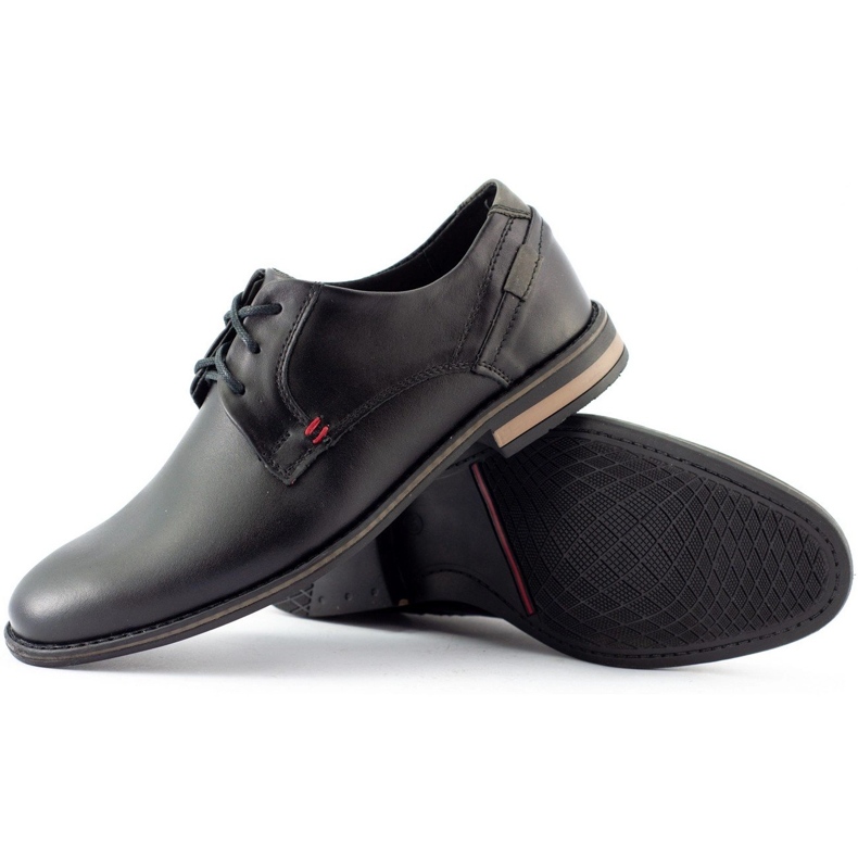 KOMODO Chaussures élégantes pour hommes 859 noir le noir 2