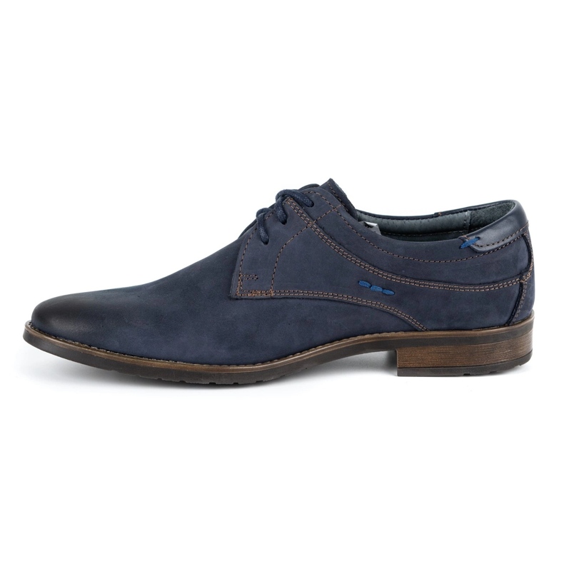 KOMODO Chaussures élégantes pour hommes 877 bleu marine 1