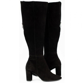 Neścior Bottes d'hiver pour femmes 078-T noir le noir 3