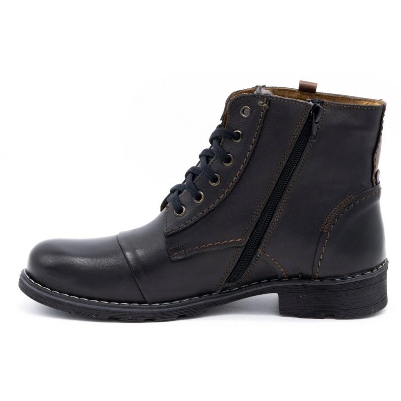 Olivier Bottes de neige homme 312 noires le noir 1 Olivier Bottes de neige homme 312 noires le noir 1