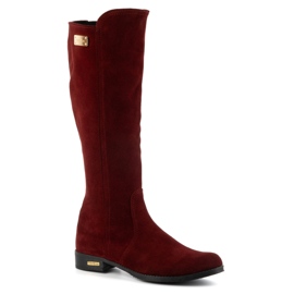 Olivier Bottines tendance Klara bordeaux rouge multicolore 1