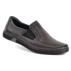 KOMODO Mocassins homme gris 912 1