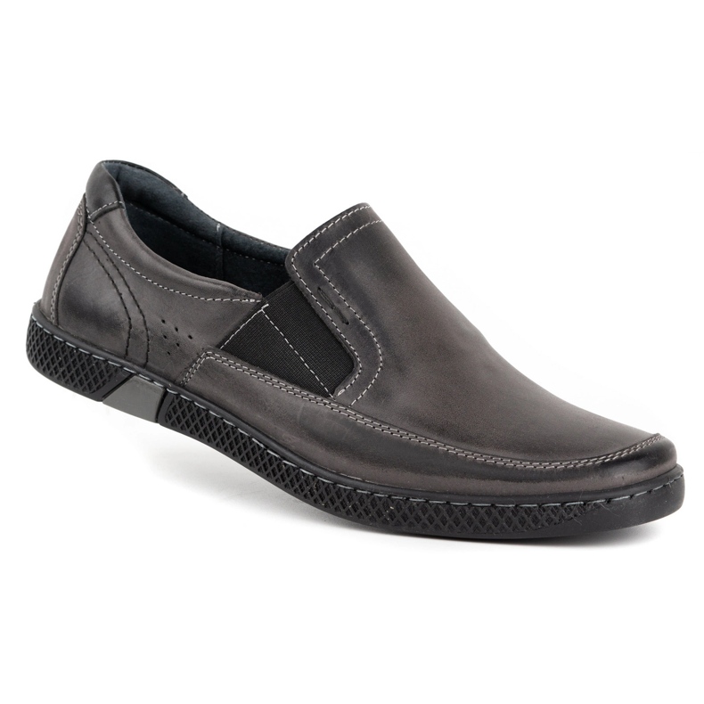KOMODO Mocassins homme gris 912 1