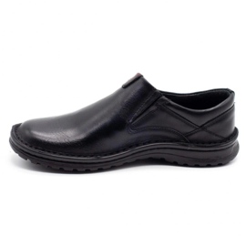 Joker Mocassins homme en cuir noir 382 1