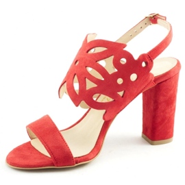 Cortesini Sandales femme 02100 rouge 2 Cortesini Sandales femme 02100 rouge 2