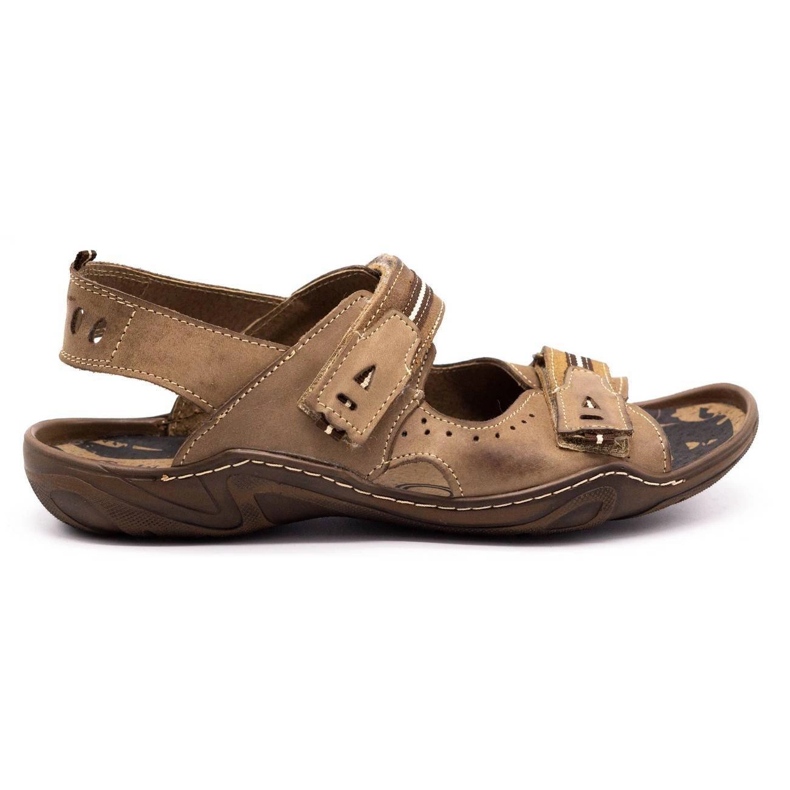 Mario Pala Sandales homme 448 marron brun 2