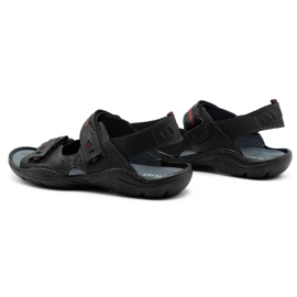Mario Pala Sandales homme 448 noires 1