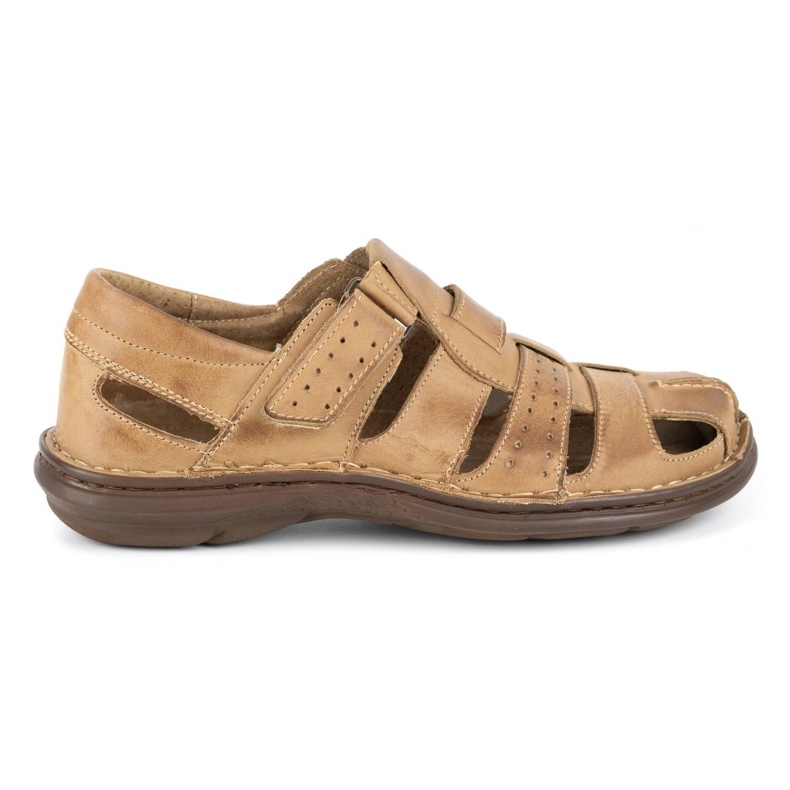Mario Pala Sandales Homme 467 Beige 1