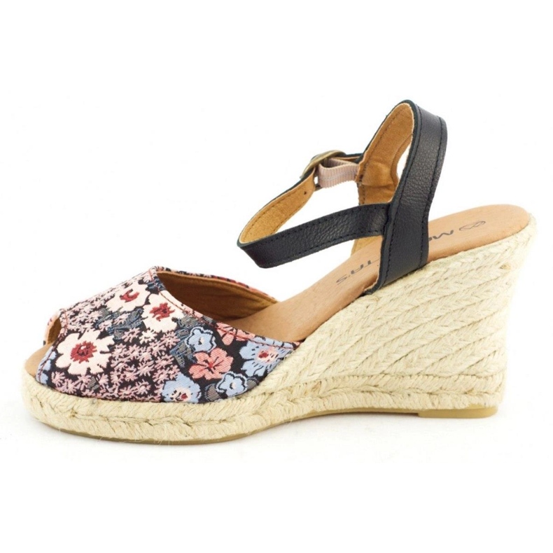Mariettas Sandales compensées 7210 fleur multicolore 1