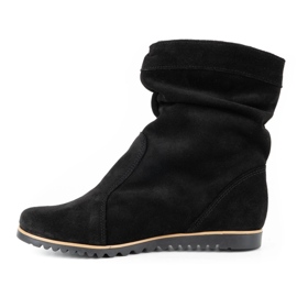 Olivier Bottines en cuir Emi Noir le noir 1