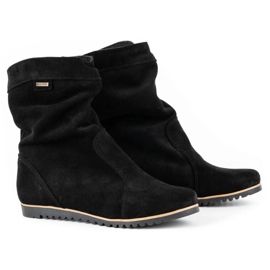 Olivier Bottines en cuir Emi Noir le noir 2