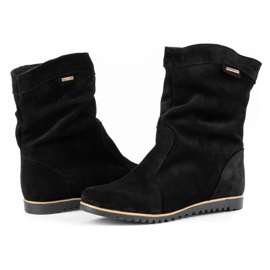 Olivier Bottines en cuir Emi Noir le noir 4