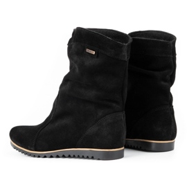 Olivier Bottines en cuir Emi Noir le noir 5