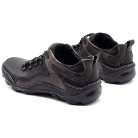 KENT Chaussures pour hommes en cuir Trapery 207 noir le noir 1