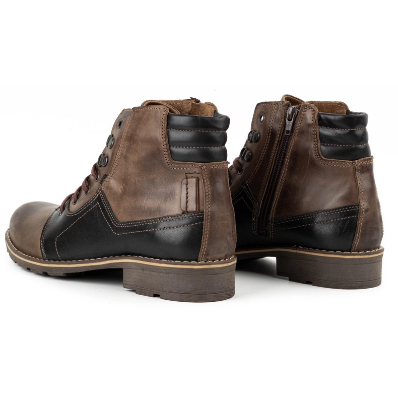 Mario Pala 323 bottes de neige marron brun 1