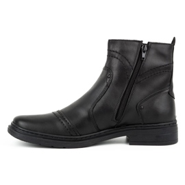 Polbut Bottines Chelsea hiver homme 252 noir 1