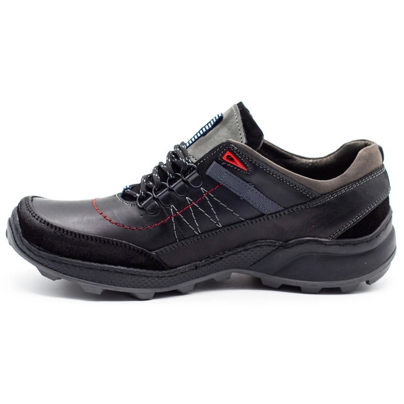 Olivier Chaussures trekking homme 274GT noir 1