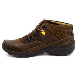Olivier Chaussures d'hiver pour hommes 139GT marron brun 1