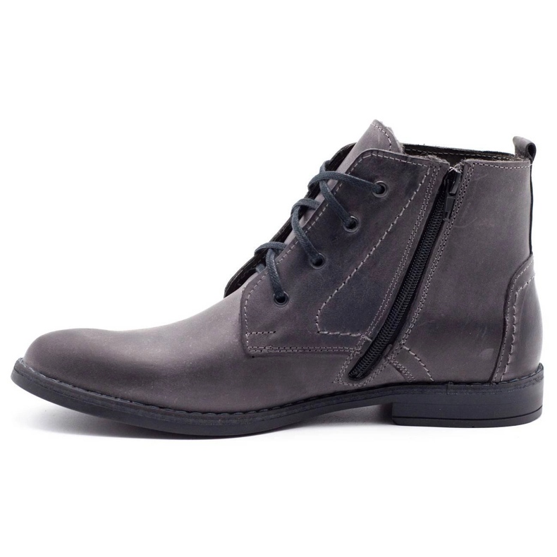 Polbut Chaussures d'hiver pour hommes grises C20 1 Polbut Chaussures d'hiver pour hommes grises C20 1