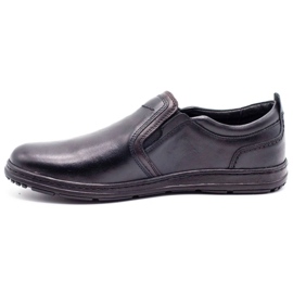 Joker Mocassins homme en cuir noir 535 1