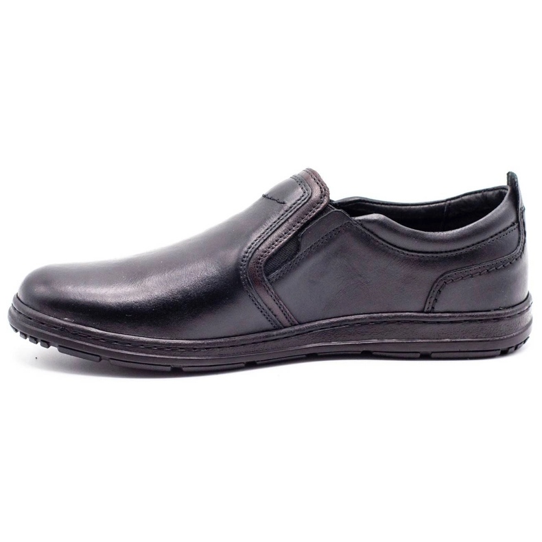 Joker Mocassins homme en cuir noir 535 1
