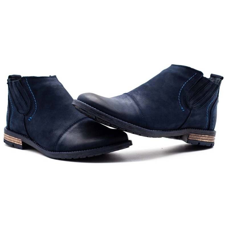 KOMODO Chaussures hiver homme 872K bleu marine 1 KOMODO Chaussures hiver homme 872K bleu marine 1