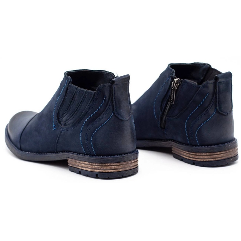 KOMODO Chaussures hiver homme 872K bleu marine 2 KOMODO Chaussures hiver homme 872K bleu marine 2