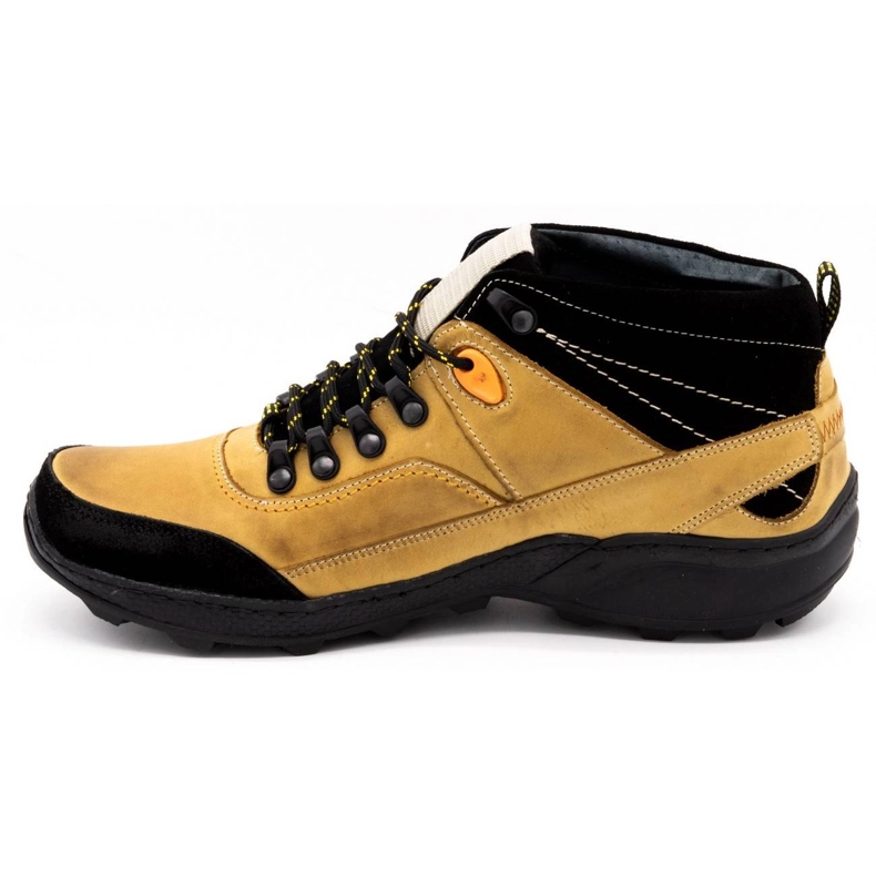 Olivier Chaussures d'hiver pour hommes 139GT jaunes 1
