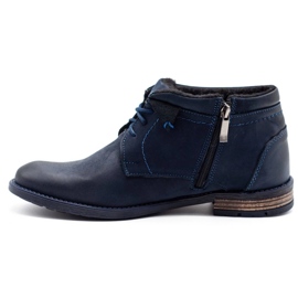 KOMODO Chaussures d'hiver pour hommes 834K bleu marine 1 KOMODO Chaussures d'hiver pour hommes 834K bleu marine 1
