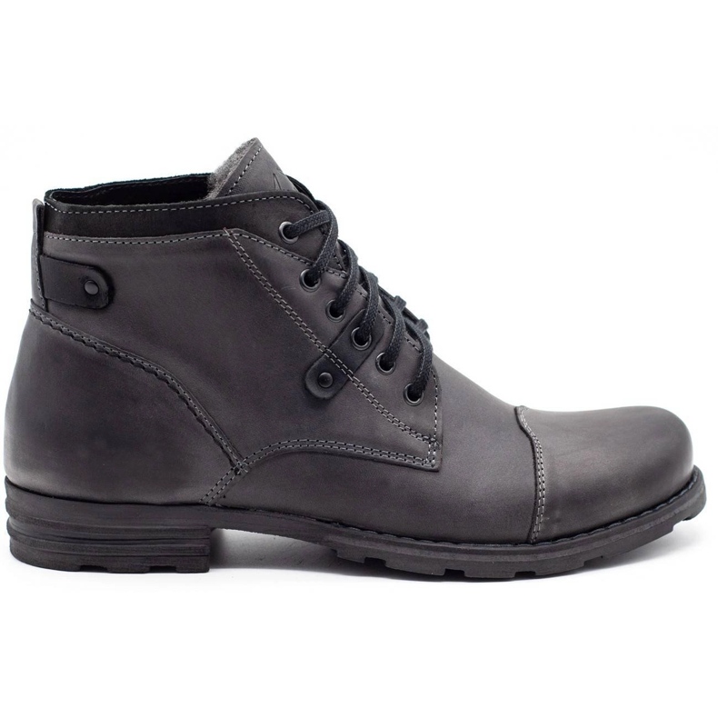Polbut Chaussures d'hiver pour hommes C15 grises 1