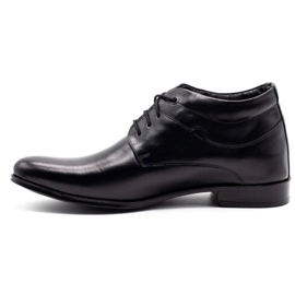 Lukas Chaussures homme noires augmentant 300LU le noir 1