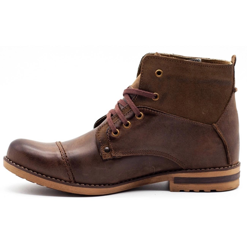 KOMODO Bottes d'hiver pour hommes marron 812K brun 1 KOMODO Bottes d'hiver pour hommes marron 812K brun 1