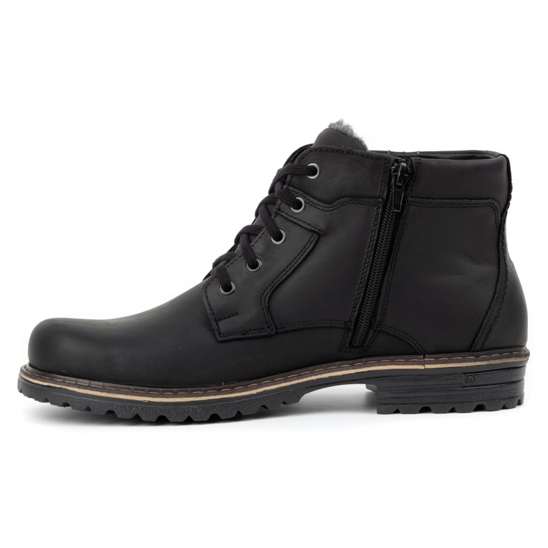 Polbut Bottes de neige pour hommes J35 noir le noir 1 Polbut Bottes de neige pour hommes J35 noir le noir 1