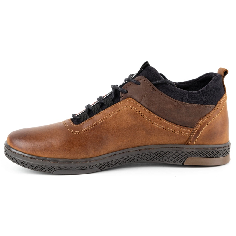 Polbut Chaussures d'hiver pour hommes K27F camel brun 1