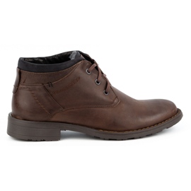 Polbut Chaussures homme isolées J38S marron foncé brun 1 Polbut Chaussures homme isolées J38S marron foncé brun 1