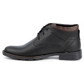 Polbut Chaussures isolées noires pour hommes J38S le noir 1 Polbut Chaussures isolées noires pour hommes J38S le noir 1