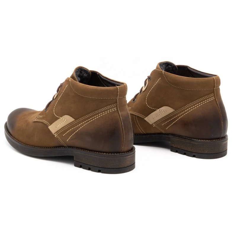 Olivier Chaussures d'hiver pour hommes 1028 marron brun 1