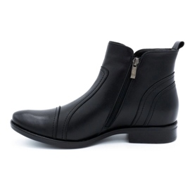 Olivier Bottines Chelsea hiver homme 1001 noir le noir 1