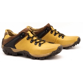 KENT Chaussures de randonnée homme 116 jaune 2