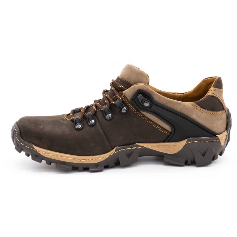 KENT Chaussures trekking homme 116 marron foncé brun 1